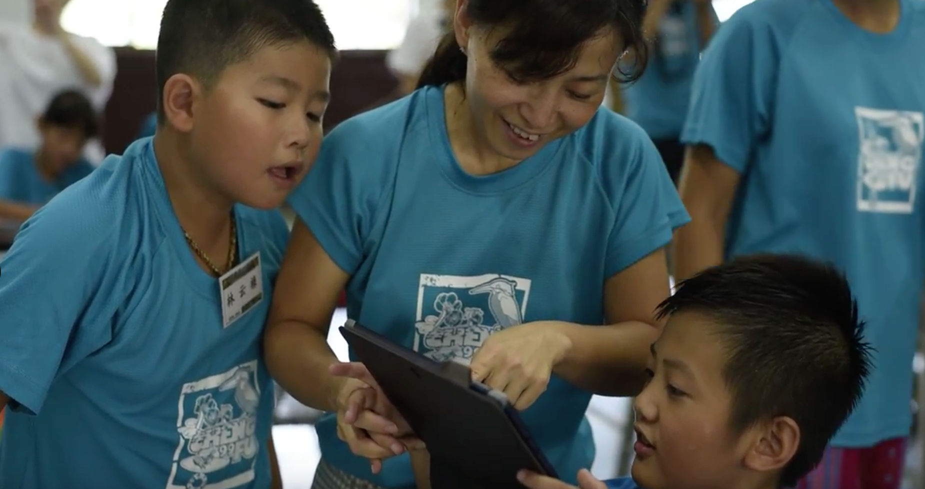 老師與學生一起成長